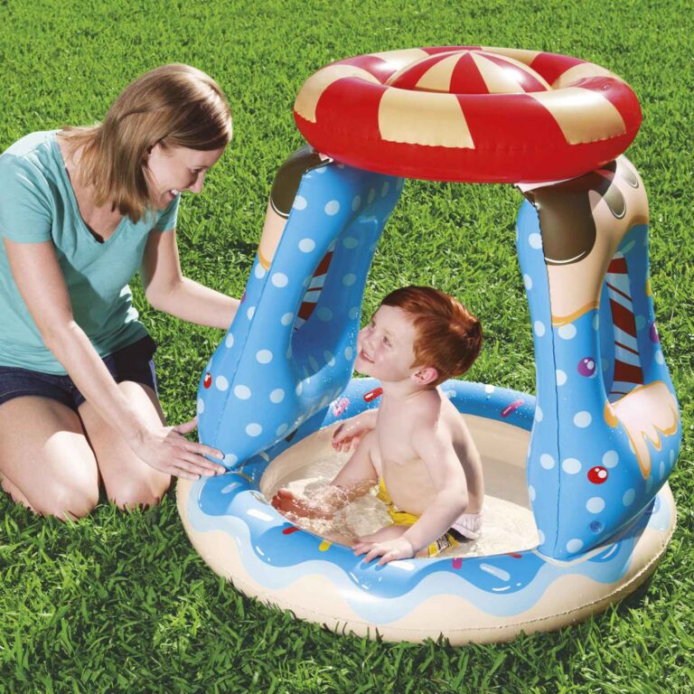 Piscina de juegos hinchable para bebés Candyville de Bestway