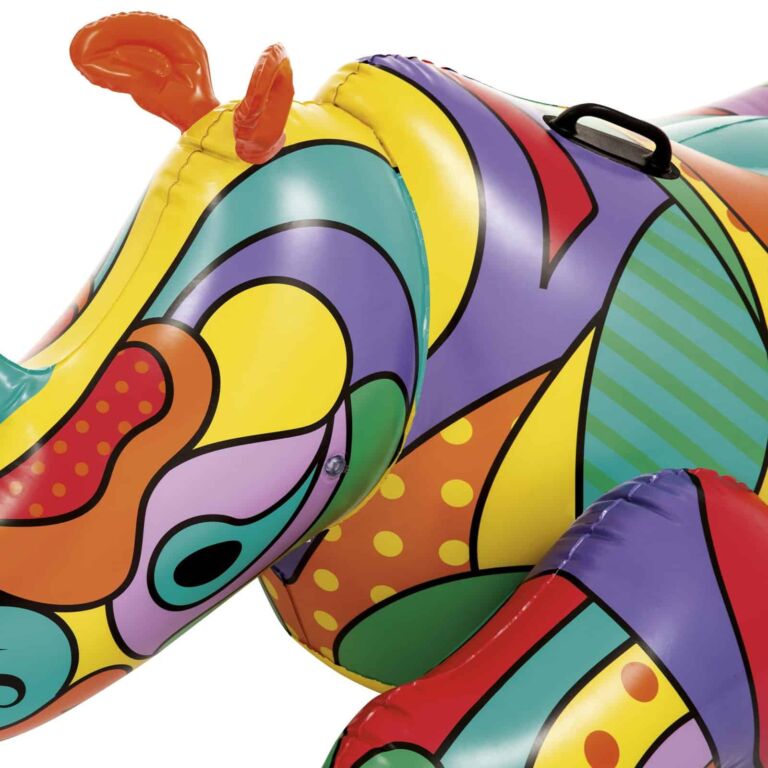 Flotador rinoceronte para piscina de la Art Collection de Bestway