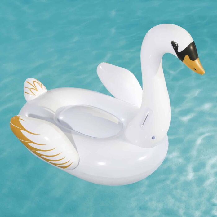 Flotador montable para piscina con forma de cisne de Bestway