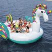 Unicornio Hinchable Isla Gigante Bestway 590x404 cm