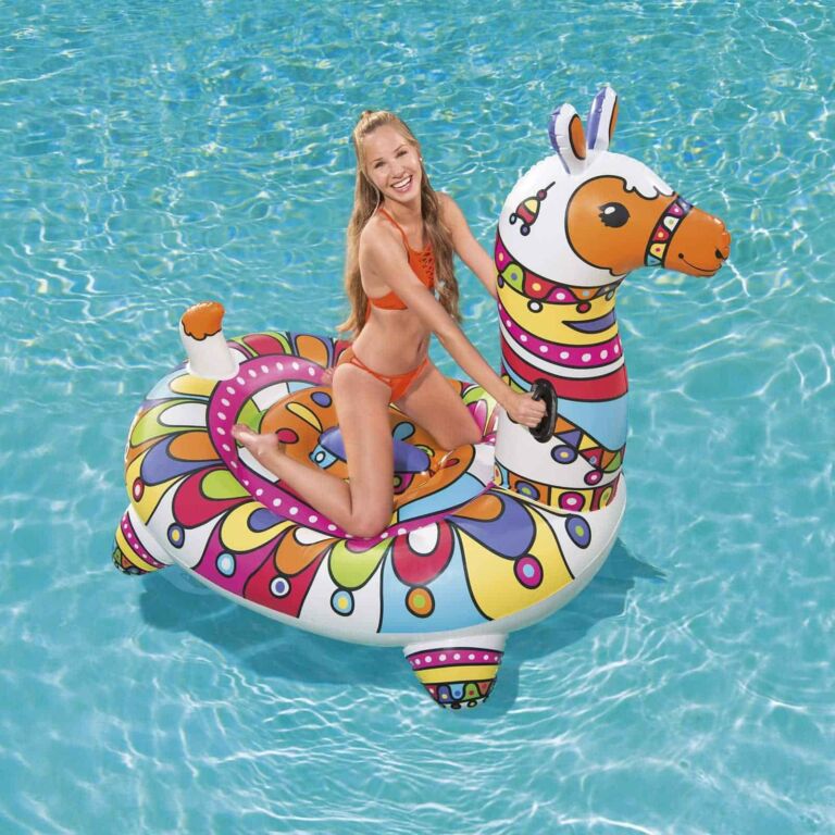 Flotador montable llama para piscina de 1,93 m x 1,51 m de Bestway