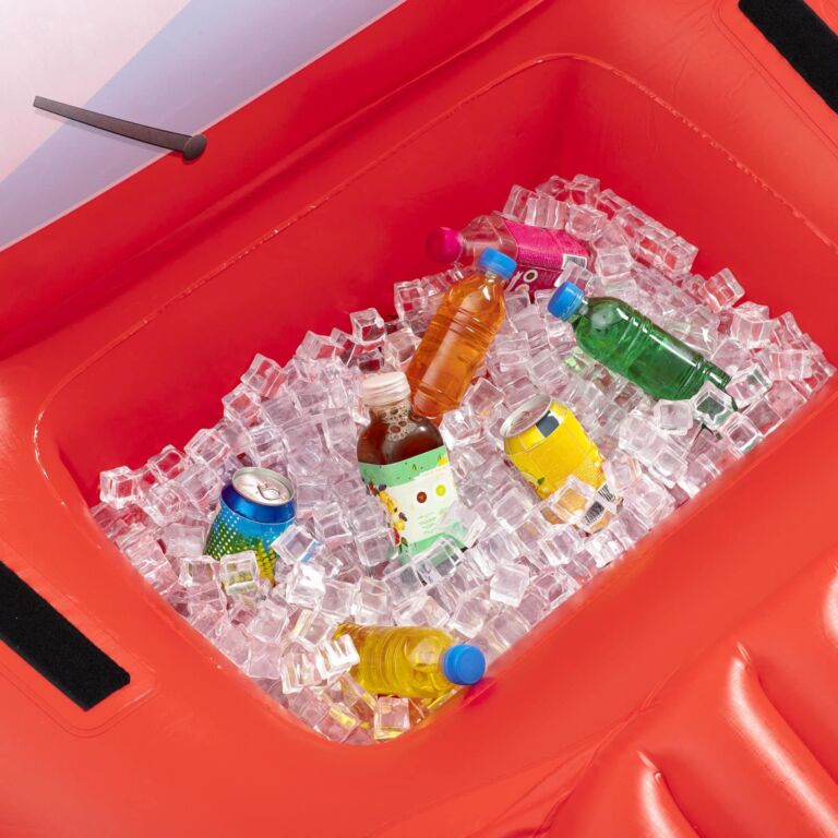 Tumbona Hinchable Bestway CoolerZ Camión Rojo Grande 280x149 cm