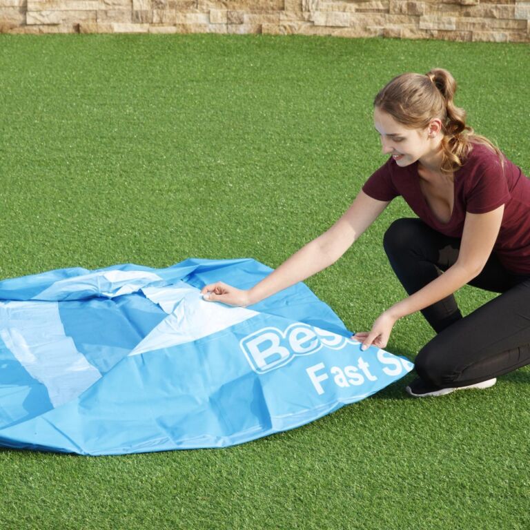 Set de piscina hinchable redonda Fast Set de Bestway de 1.83 m x 51 cm