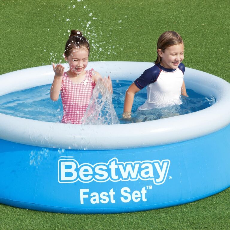 Set de piscina hinchable redonda Fast Set de Bestway de 1.83 m x 51 cm
