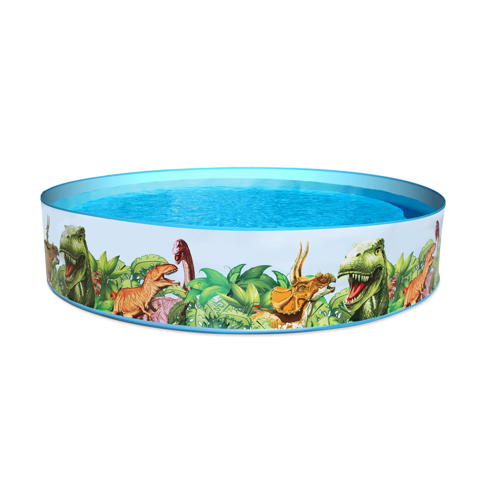 Piscina para niños Fill 'N Fun Dinosaurous de Bestway de 2,44 m x 46 cm