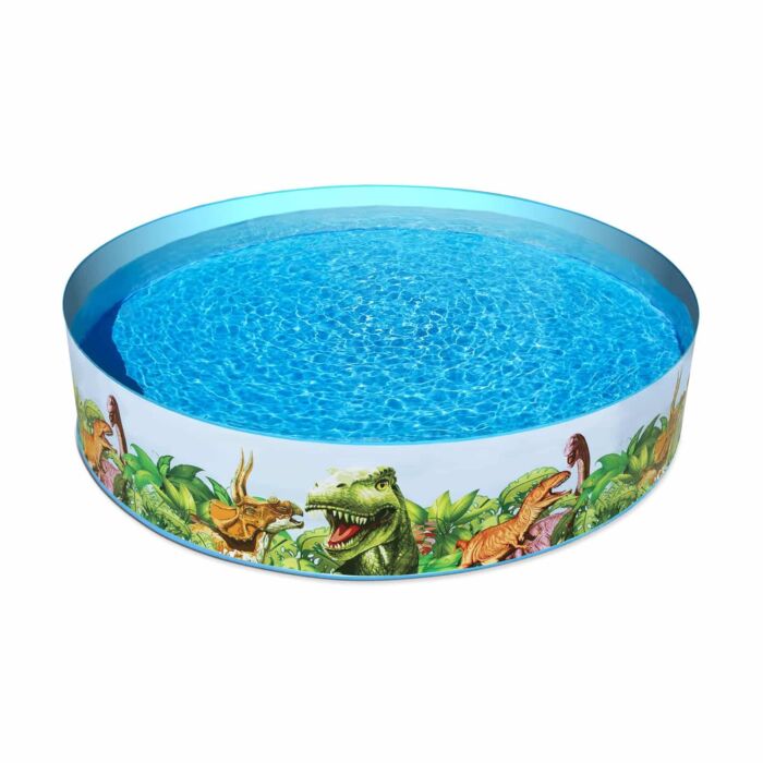 Piscina para niños Fill 'N Fun Dinosaurous de Bestway de 2,44 m x 46 cm