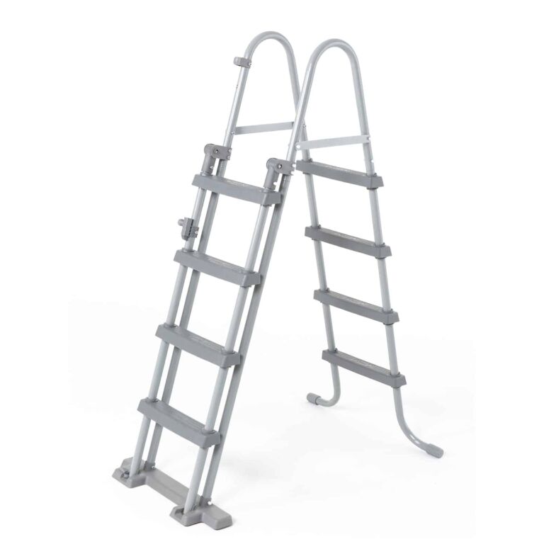 Pack Piscina 56457C Power Steel Rectangular. 412 X 201 X 122CM, Cobertor de Invierno, Protector de Suelo, Kit Iniciación