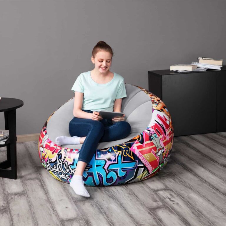 Sillón inflable Graffiti Inflate-A-Chair de Bestway