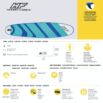 Set de tabla de surf hinchable Hydro-Force Compact Surf 8