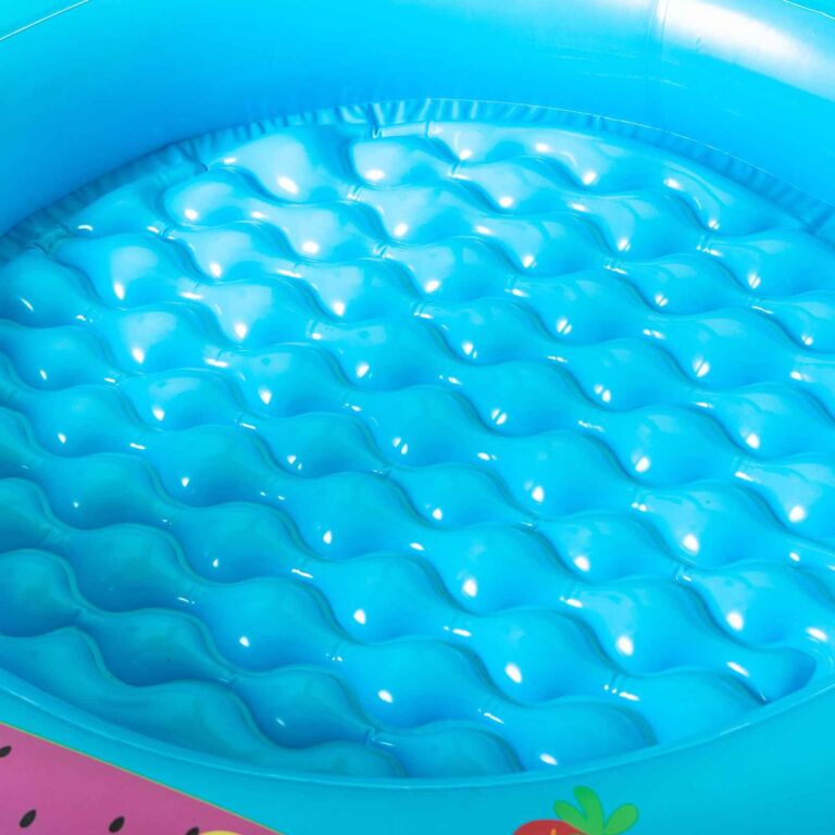 Piscina hinchable con dosel para bebés UV Careful Frutas de Bestway