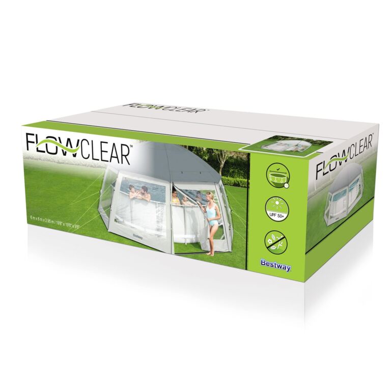 Cúpula para piscina circular de 4,88 m Flowclear