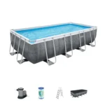 Pack piscina rectangular Power Steel Bestway (5,49x2,74x1,22 m)