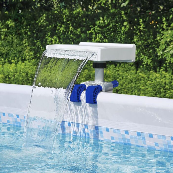 Superficie de cascada LED relajante Flowclear para piscinas