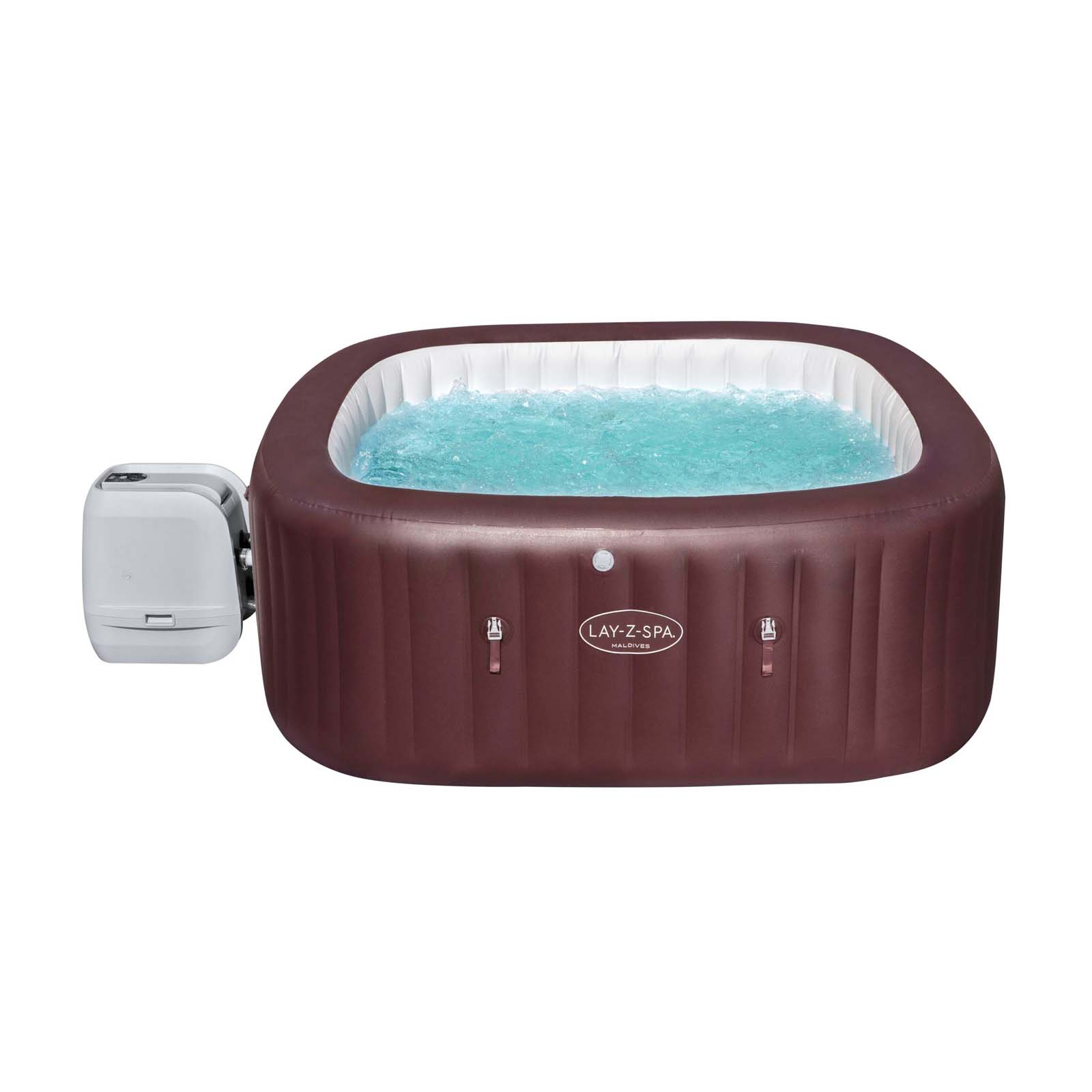Spa inflable con luces LED ColorJet para 5-7 personas Lay-Z-Spa Maldivas HydroJet Pro