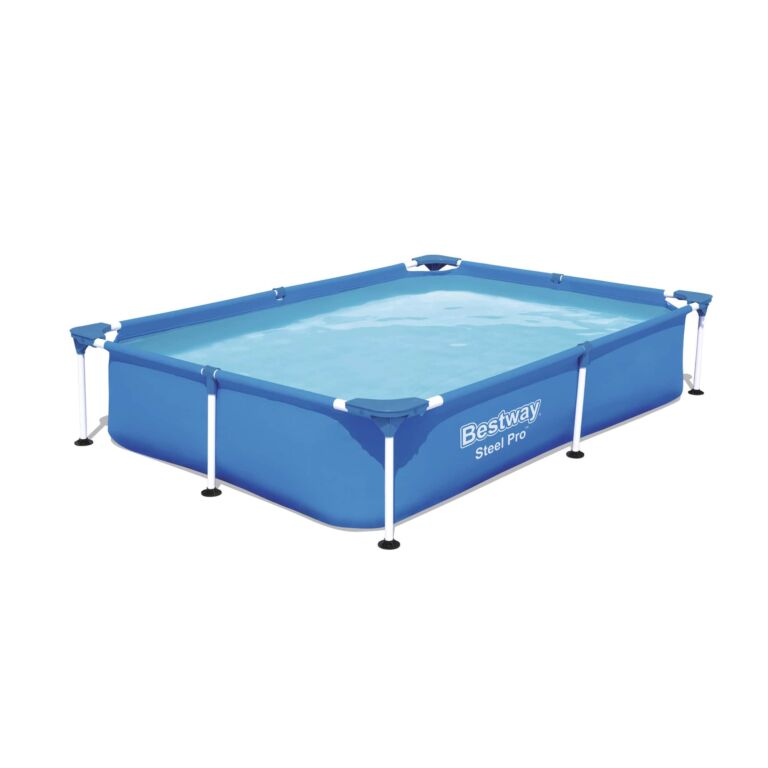 Piscina Desmontable Tubular Infantil Bestway Splash Jr. Frame Pool 221x150x43 cm