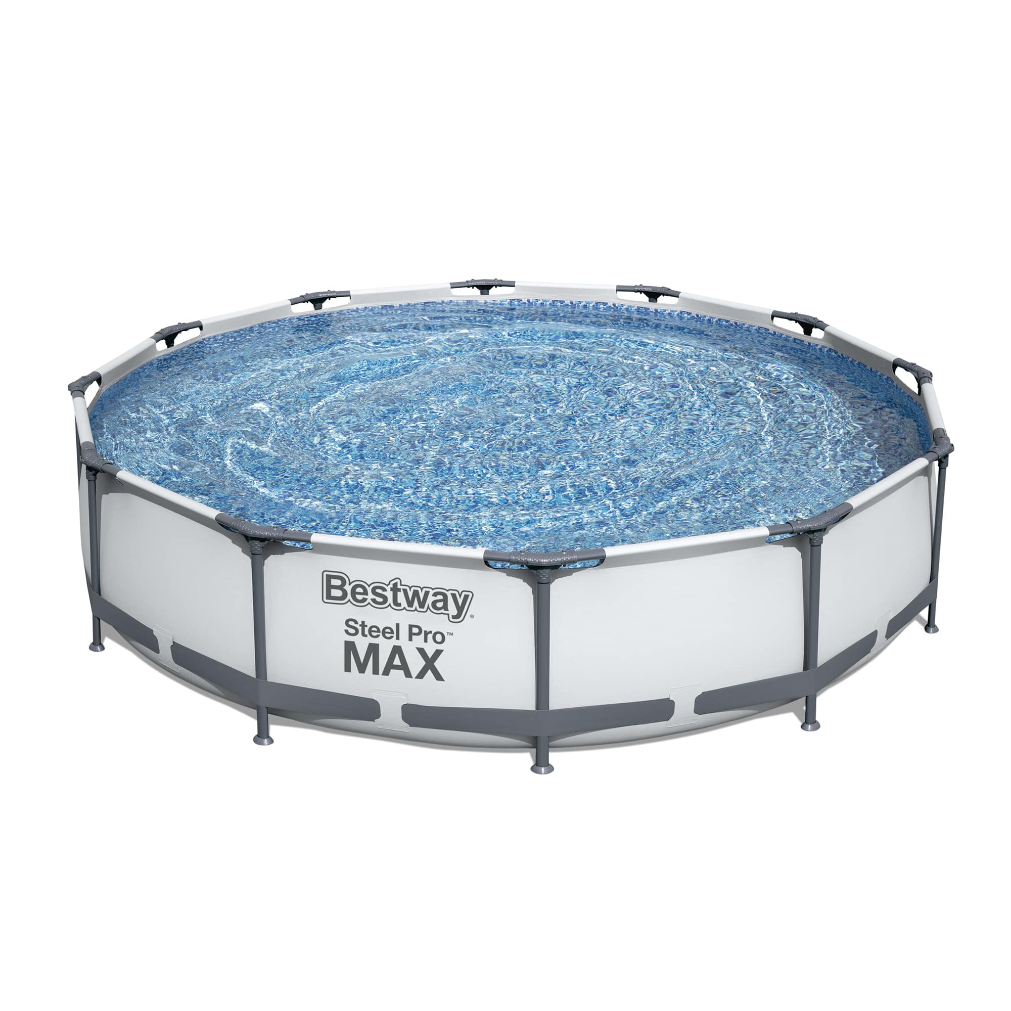 Conjunto de piscina sobre superficie Steel Pro MAX de Bestway de 3.66 m x 76 cm