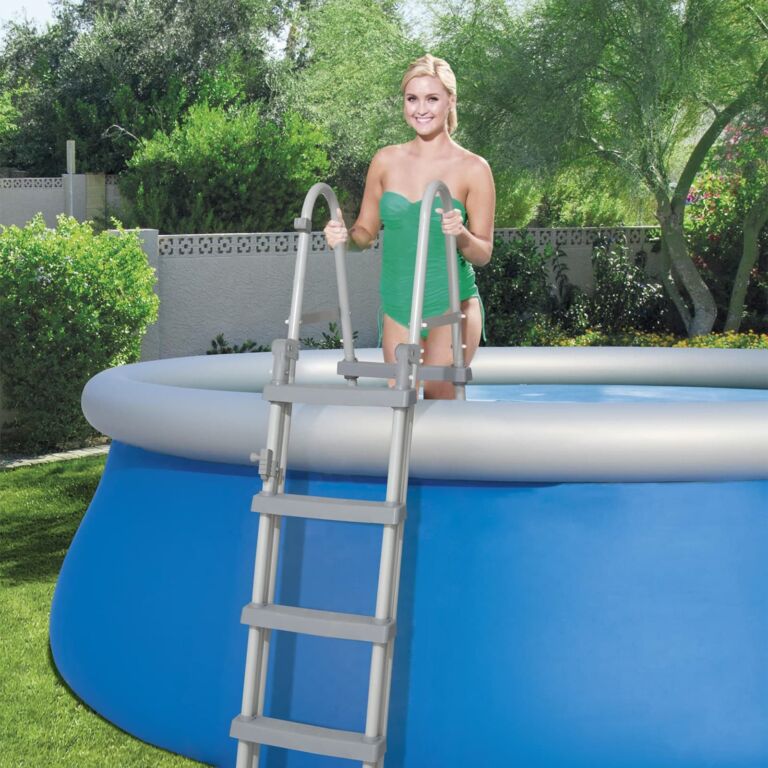 Conjunto de piscina inflable circular Fast Set de Bestway de 4.57 m x 1.22 m