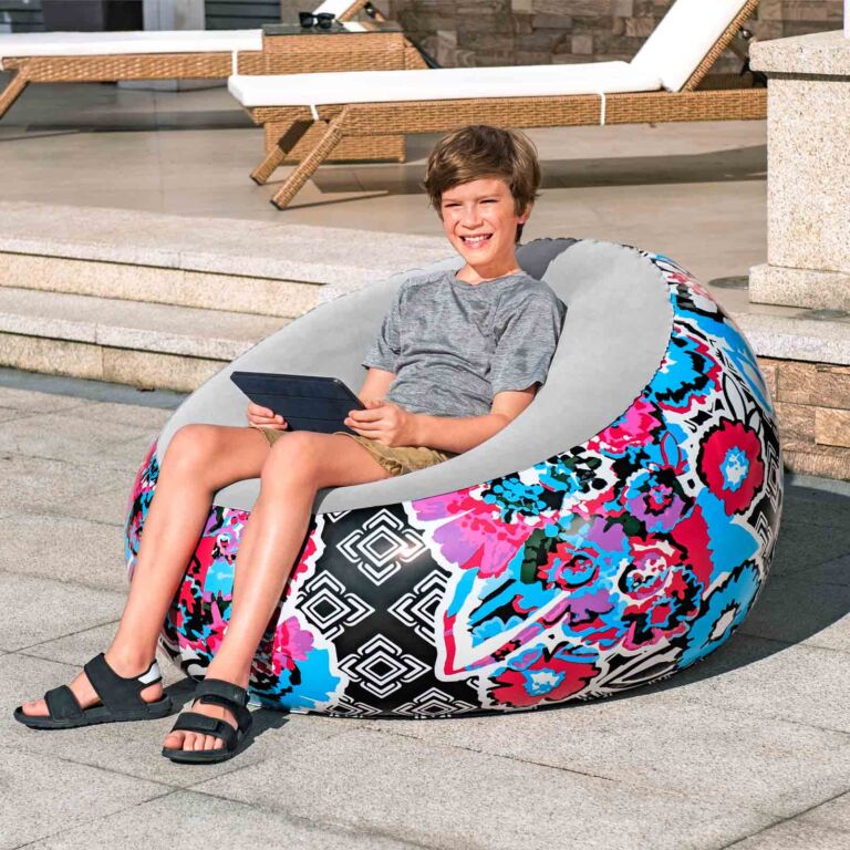 Sillón Hinchable Bestway Floral Inflate-A-Chair