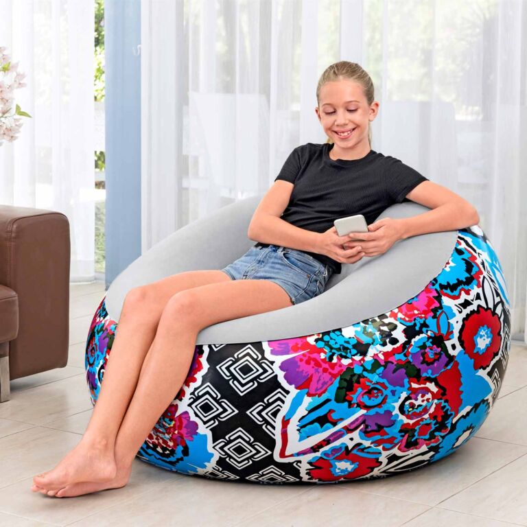 Sillón Hinchable Bestway Floral Inflate-A-Chair