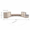 Revestimientos Spa Hinchable Half Surround 180