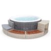 Pack Spa inflable con control por aplicación para 2-4 personas Lay-Z-Spa Havana AirJet con Revestimiento HALF SURROUND 180"