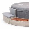 Pack Spa inflable con control por aplicación para 2-4 personas Lay-Z-Spa Havana AirJet con Revestimiento HALF SURROUND 180"