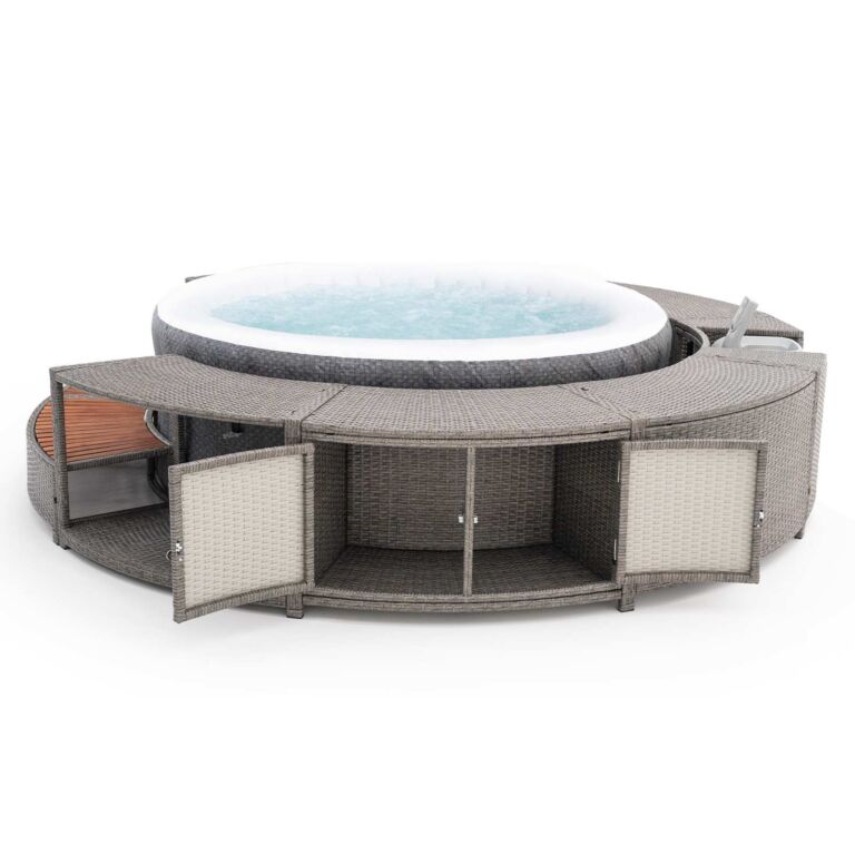 Pack Spa inflable con control por aplicación para 2-4 personas Lay-Z-Spa Havana AirJet con Revestimiento FULL SURROUND 180