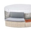 Pack Spa Hinchable Bestway Lay-Z-Spa Vancouver Para 3-5 personas Redondo 155x60 cm con Revestimiento HALF SURROUND 180