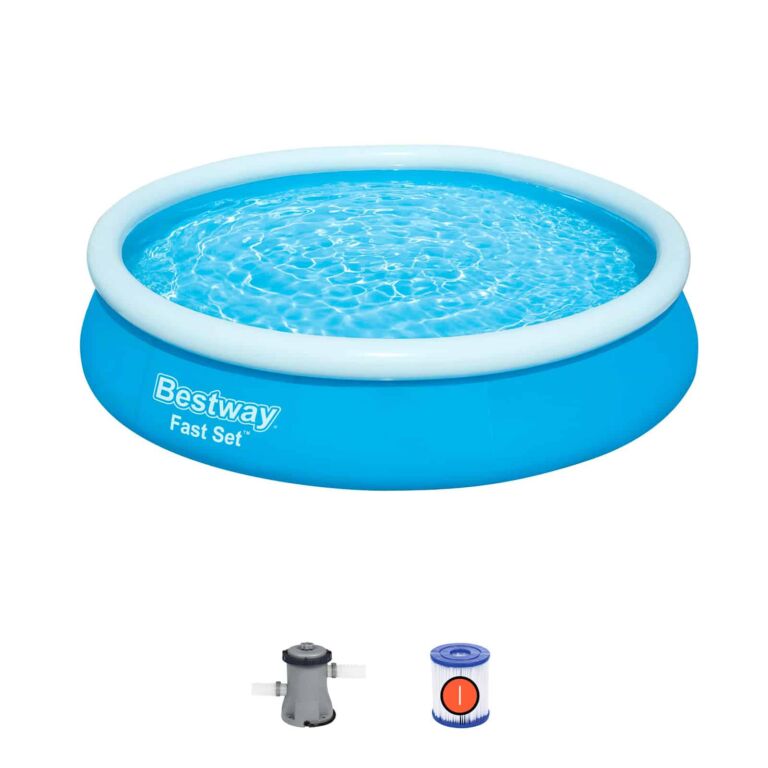 Pack piscina hinchable redonda Fast Set (3,66mx76cm)