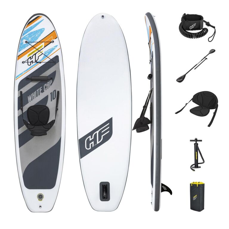 Tabla SUP inflable con set de kayak de 3,05 m White Cap de Hydro-Force