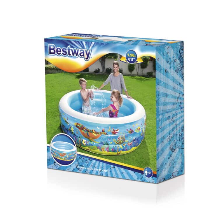 Piscina de juegos inflable Character de Bestway de 1,96 m x 53 cm
