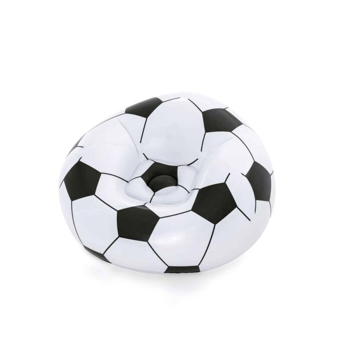 Silla Hinchable Infantil de Balón de Fútbol Bestway Beanless