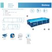 Piscina Desmontable Rectangular Bestway Steel Pro 4,00 m x 2,11 m x 81 cm