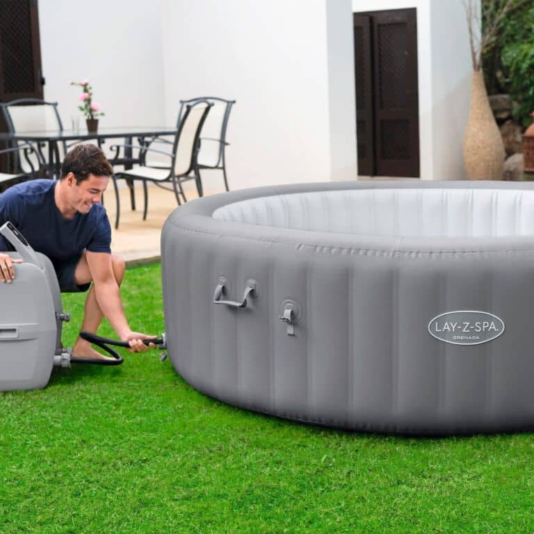 Bañera de Hidromasaje Hinchable Lay-Z-Spa Granada AirJet 6-8 personas