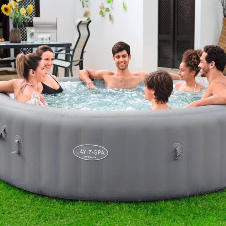 Bañera de Hidromasaje Hinchable Lay-Z-Spa Granada AirJet 6-8 personas