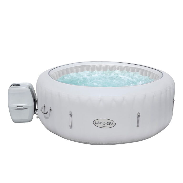 Pack de Spa hidromasaje inflable para 4-6 personas Lay-Z-Spa Paris Airjet con accesorios