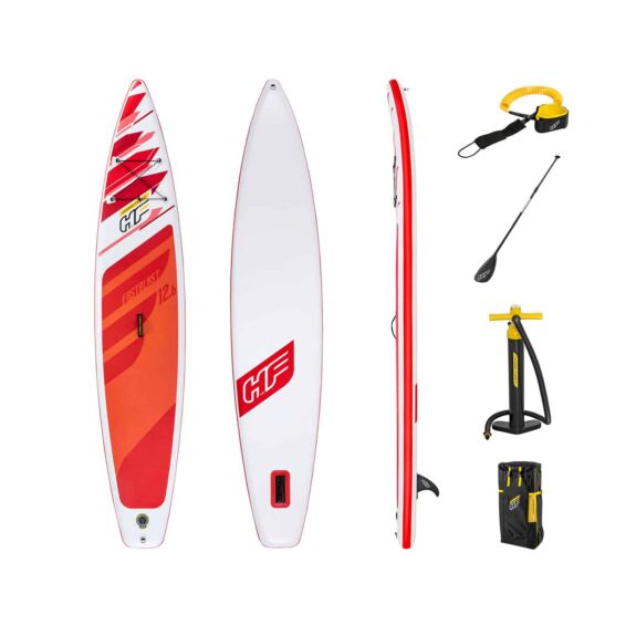 Conjunto de tabla de remo inflable de 3,81 m Hydro-Force Fastblast Tech