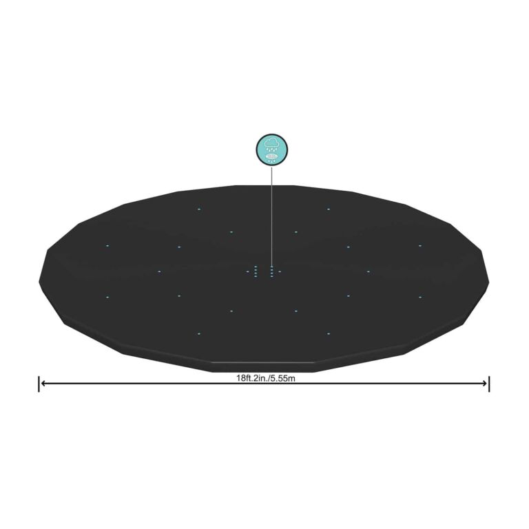 Cubierta de piscina de 5,49 m de Flowclear