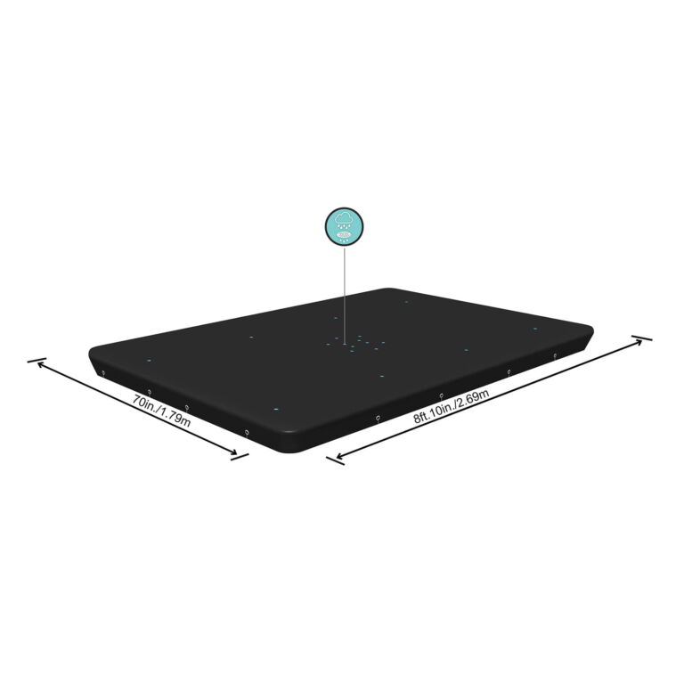 Cubierta rectangular para piscina 2,82 x 1,96 m Flowclear