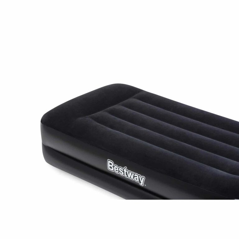 Colchón hinchable individual con bomba AC integrada 