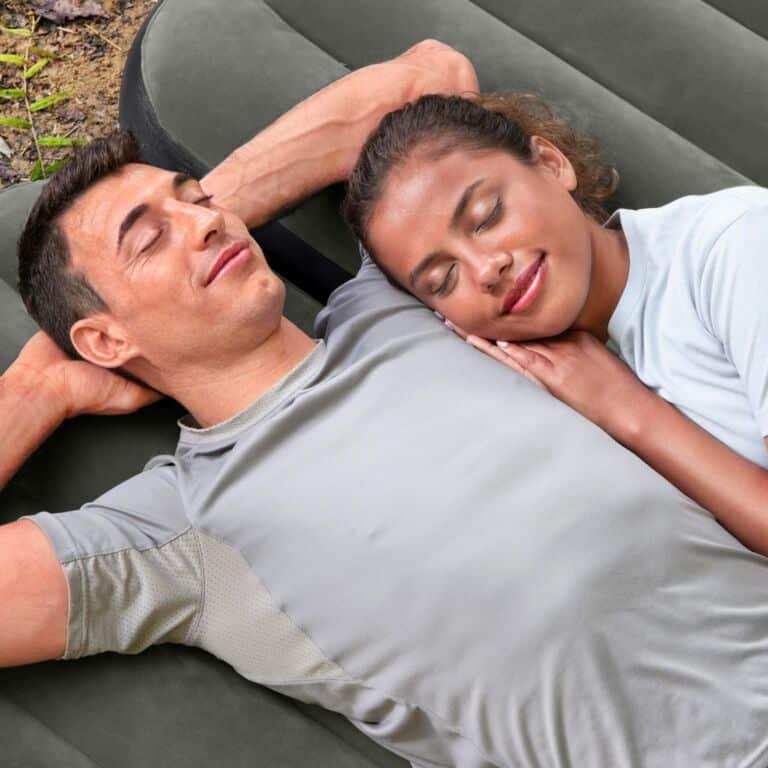 Colchón de Aire Bestway 1,88 m x 99 cm x 25 cm Tritech Connect and Rest 3 en 1 Twin/King