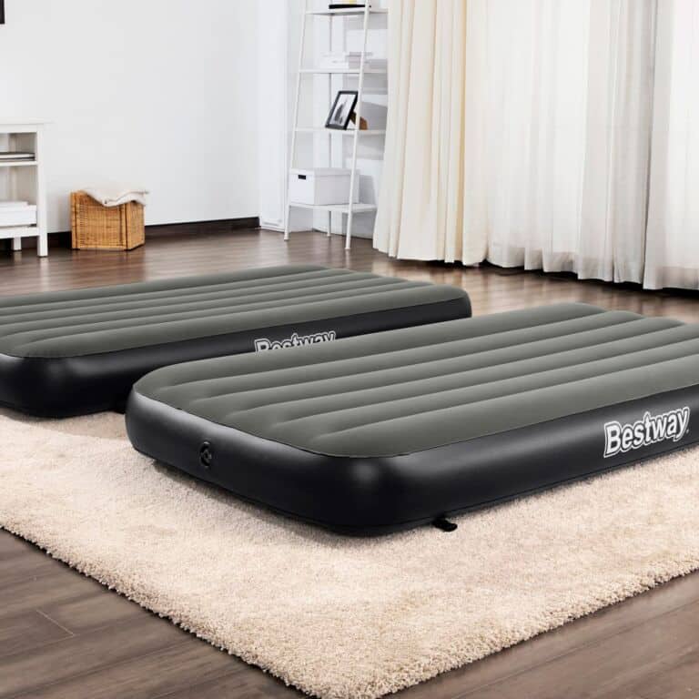Colchón de Aire Bestway 1,88 m x 99 cm x 25 cm Tritech Connect and Rest 3 en 1 Twin/King