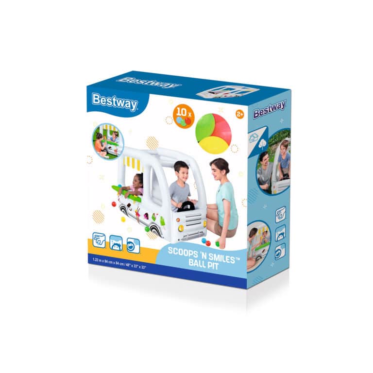 Piscina de bolas Camión de Helados Bestway Scoops N Smiles