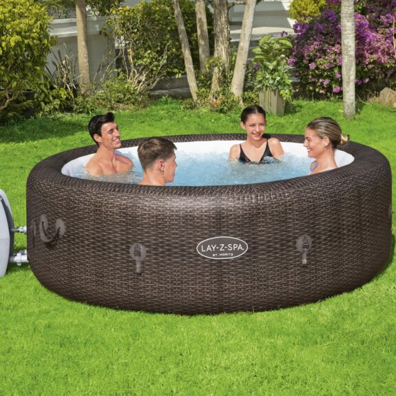 Pack de Spa de hidromasaje inflable St Moritz para 5-7 personas con accesorios