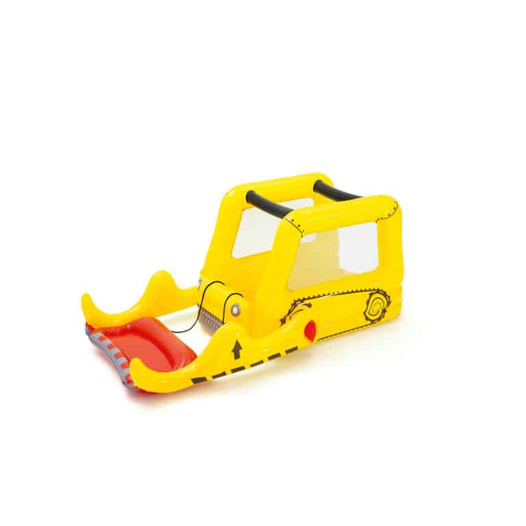 Piscina de bolas con forma de excavadora Up In & Over