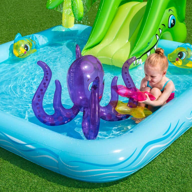 Centro de juegos acuáticos infantil inflable Acuario Fantástico de Bestway