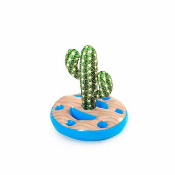 Posavasos flotador Spiky Saguaro de Bestway