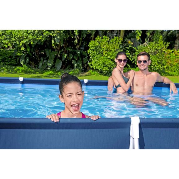 Piscina desmontable rectangular 4m x 2,11m x 81cm Bestway Steel Pro