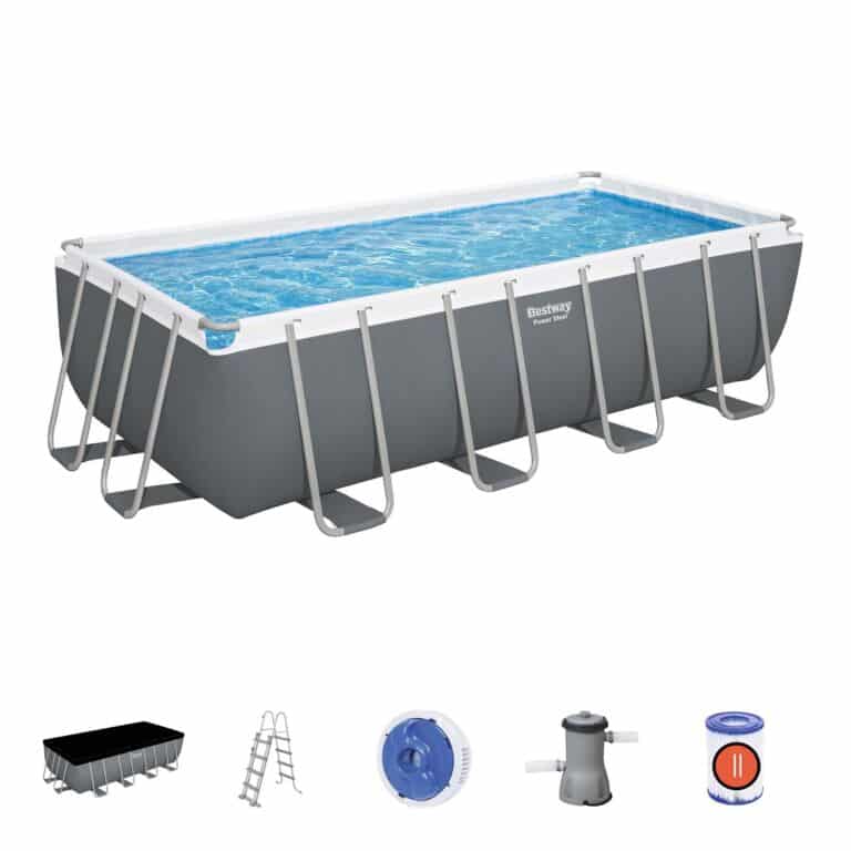 Piscina elevada rectangular 4,88 x 2,44 x 1,22 m Bestway Power Steel