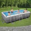 Conjunto piscina elevada Bestway Power Steel 4,04m x 2,01m x 1,00m